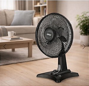 Ventilador de mesa 40cm multiturbo 135w multilaser 127v