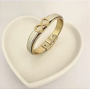 Pulseira Metalizada Imã Infinito