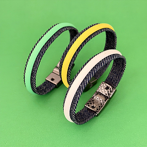 Pulseira Masc Jeans Tira