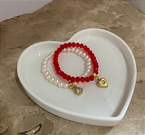 Kit 2 Pulseiras Cristal