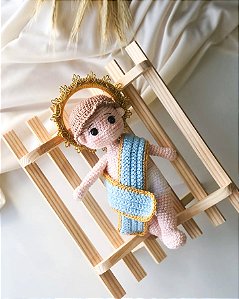 Menino Jesus - com manjedoura