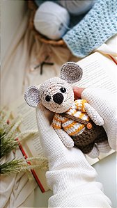 Ratinho amigurumi