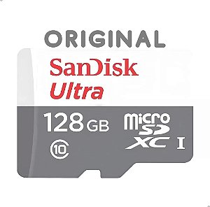 cartão de memória SanDisk 128GB