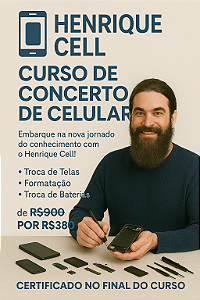 Curso de concerto de celular 📲