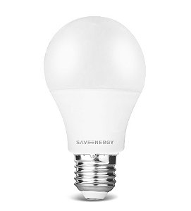 Lâmpada Bulbo A60 9W 3000k -Soquete E27  Save Energy 810 lumens BIVOLT