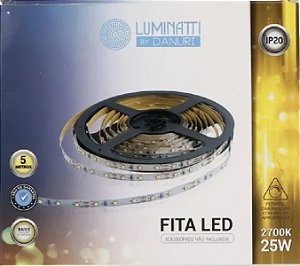 Fita Led 2700K 12V 5M IP20 25W Luminatti