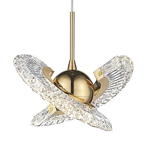 Pendente Esfera Asa 18cm LED 3000K 6W Metal/Acrílico Sindora DCD02306