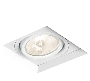 Spot de Embutir No Frame II PAR20 50w 127/220v 9,6x9,6x13cm Alumínio Newline