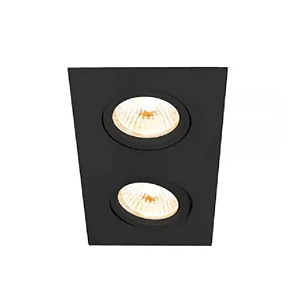 SPOT DE EMBUTIR LISSE II 2 PAR20 LED 227X120X110MM | NEWLINE M55532
