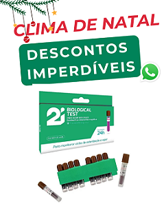 Teste indicador biológico cx com 10 - 2i