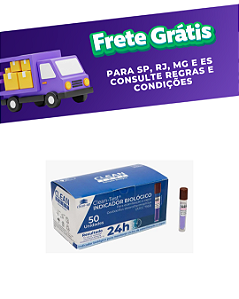 Indicador teste biológico c/ 50 - Clean Test