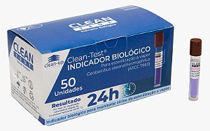 Indicador teste biológico c/ 50 - Clean Test