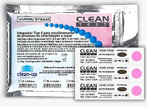 Indicador químico classe 5 autoclaves 25 Un - Clean Up