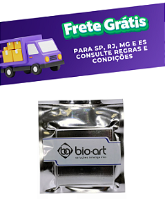 Placa para moldeira cristal 1,5mm quadrada com 5 unidades - Bio-Art