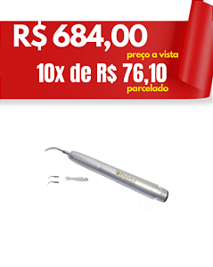 Cavitador sônico practical scaler com 3 pontas - Kondentech
