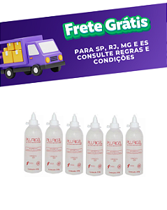 Gel condutor para ultrassom kit com 6 und de 250 gr - Carbogel