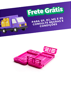 Estojo plástico esterilização autoclavável pério medio - Nova Ogp