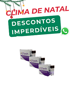 Teste indicador biológico Kit c/3 cxs - D Tech