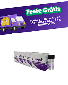 Teste indicador biológico Kit c/5 cxs - D Tech