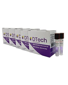 Teste indicador biológico Kit c/5 cxs - D Tech
