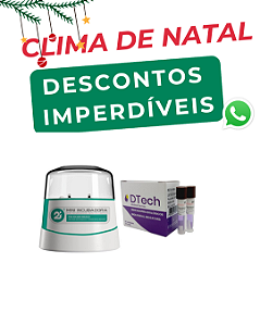 Mini incubadora 2I + teste biológico c/10 D Tech