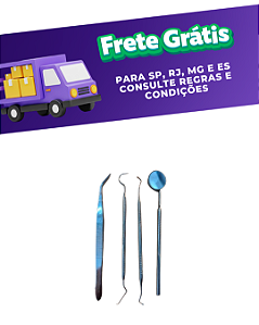 Kit clinico 4 peças - Cassiflex