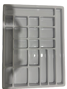 Bandeja Organizadora Odontológica ogd 24 - Moldplast