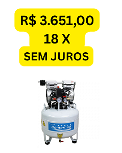 Compressor odontológico 40L - Prime Welt