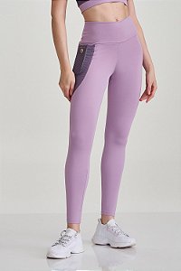 LEGGING HYPER BOLSO DE TELA LILAS ORQUIDEA