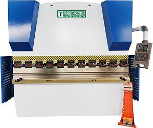 Dobradeira (prensa viradeira) Hidráulica para chapa metálica - Tectronix