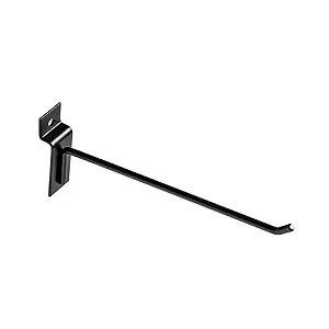 100 Ganchos P/ Painel Canaletado De 20cm Preto