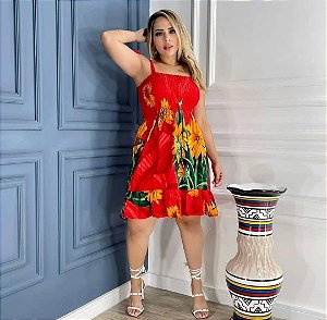 Vestido Curto - Viscose