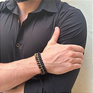 Kit de Pulseiras Equilíbrio e Proteção