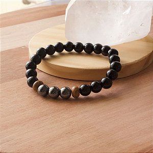 Pulseira de Pedra Natural Centro de Equilíbrio