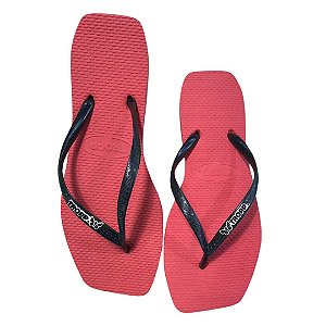 Chinelo TROPP square VERMELHO