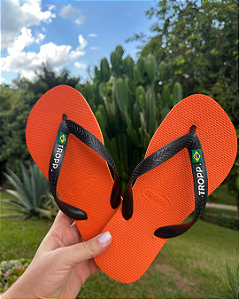 Chinelo TROPP tradicional LARANJA