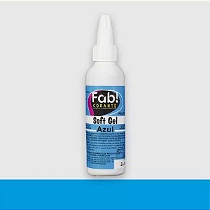 Cor. SoftGel Art. Alim. AZUL 60g