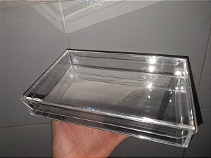 Caixa em Acrílico Fundo Espelhado