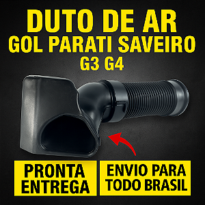 Mangueira Sanfonada Filtro Ar Gol Parati Saveiro G3 G4