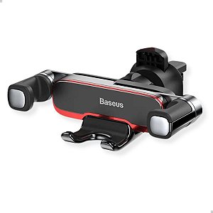 Suporte Adaptador Veicular Baseus Carro Celular 360º Ar Cond