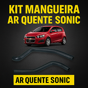 Par Mangueiras Ar Quente Sonic 1.6 16v Ecotec - 96958210