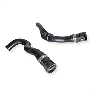 Kit Mangueira Entrada E Saida Ar Quente Fiat Bravo Mt E-torq
