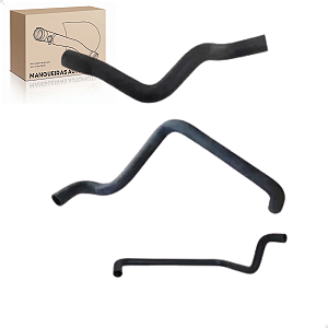 Kit 3 Mangueiras Arrefecimento Para Ford Ka 1.0 3 Cilindros