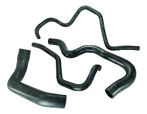 Kit 4 Mangueiras Arrefecimento S10 Blazer 4.3 V6 Gasolina