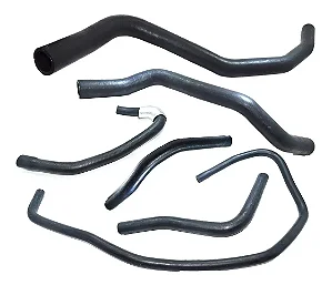 Kit 6 Mangueiras Arrefecimento Fiesta EcoSport Zetec Flex 1.0 1.6