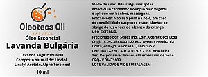 Óleo Essencial de Lavanda Bulgária