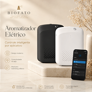 Aromatizador Elétrico Bio300 com Controle via Bluetooth – Para Marketing Olfativo