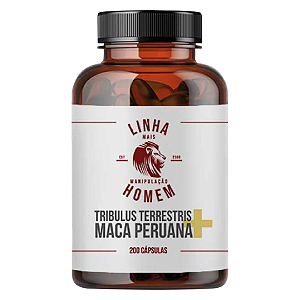 Tribulus Terrestris + Maca Peruana Linha Homem