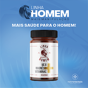 Ucii + Magnesio + Vitamina C  Linha Homem