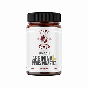 Composto Arginina 700mg + Pinus Pinaster 60mg Suplemento 120 Caps
